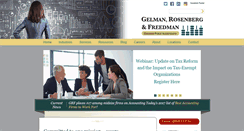 Desktop Screenshot of grfcpa.com